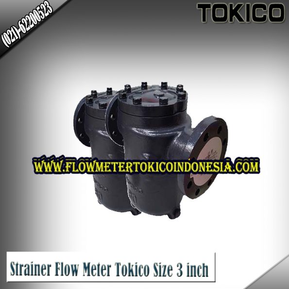 Jual Flow Meter Tokico Type Strainer/Saringan Tokico size 3 Inch (DN80mm)