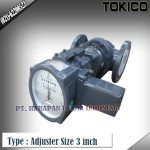 Flow Meter TOKICO For Oil Type Adjuster (Reset Counter) Size 3 inch (DN80mm)