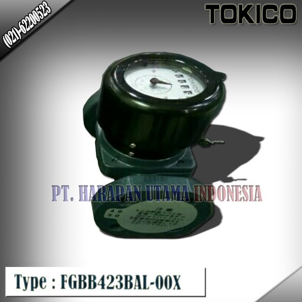 Flow Meter TOKICO For Oil Type FGBB423BAL-00X(Non Reset Counter) Size 1/2 inch(DN15mm)