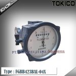 Flow Meter TOKICO For Oil Type FGBB423BAL-04X (Reset Counter) Size 1/2 inch (DN15mm)
