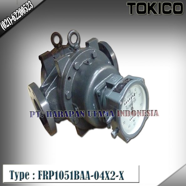 Flow Meter TOKICO For Oil Type : FRP1051BAA-04X2-X (Reset Counter) Size 4 inch (DN100mm) Type : FRP1051BAA-0